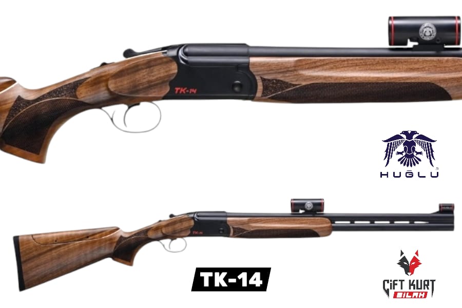 Huğlu TK-14 Süperpoze Slug Namlu Av Tüfeği